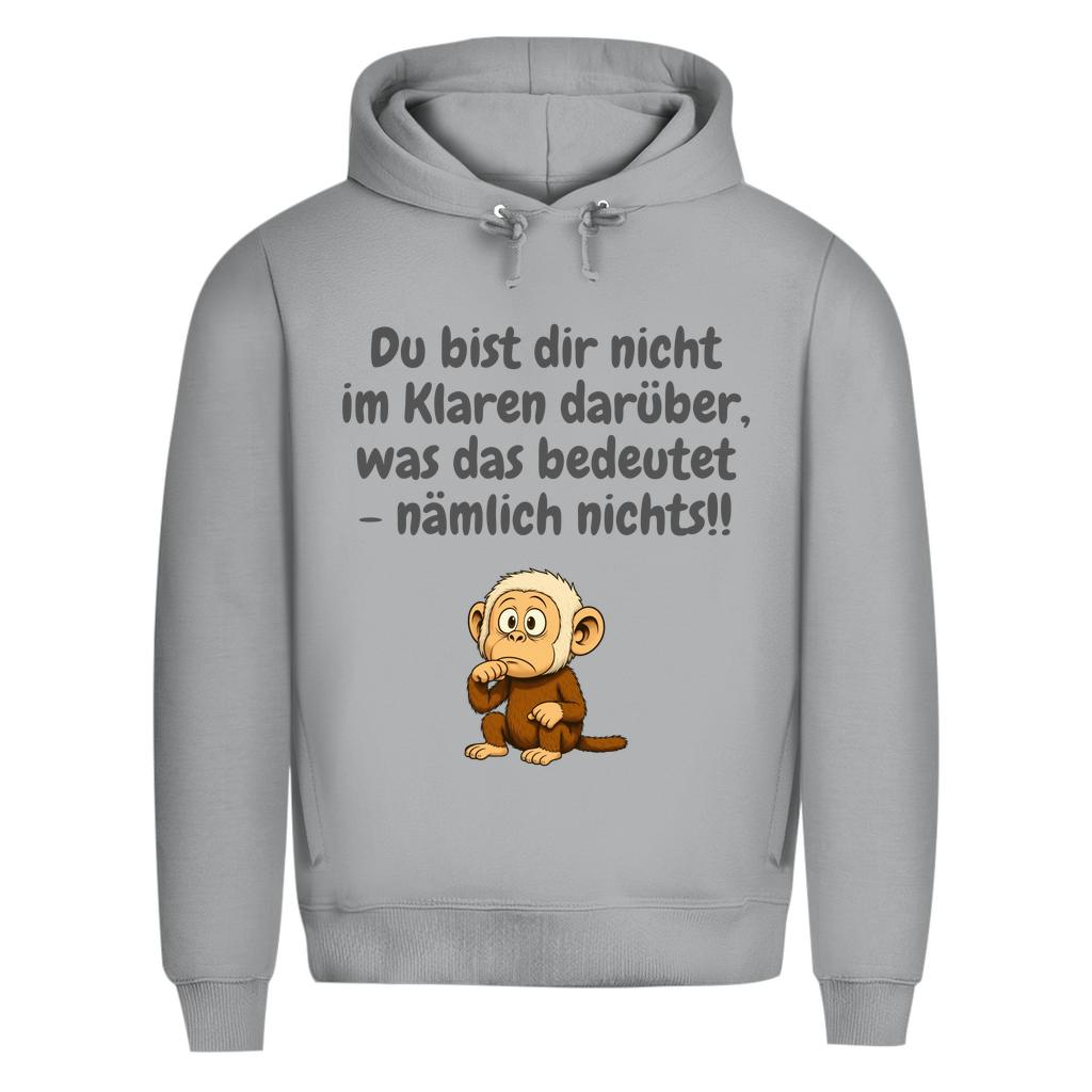 Übersetzung in normal: nichts.