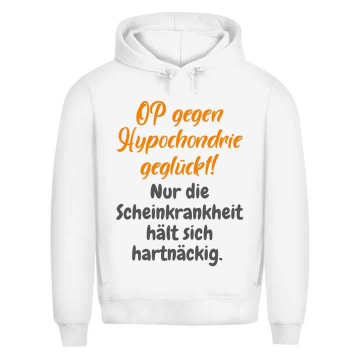 Arzt happy, Patient panisch