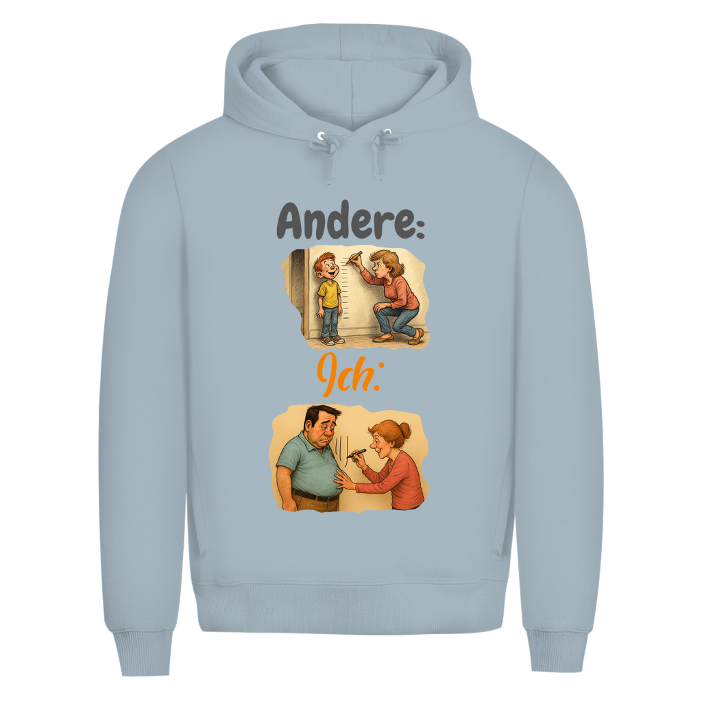 Andere wachsen, ich werde rund