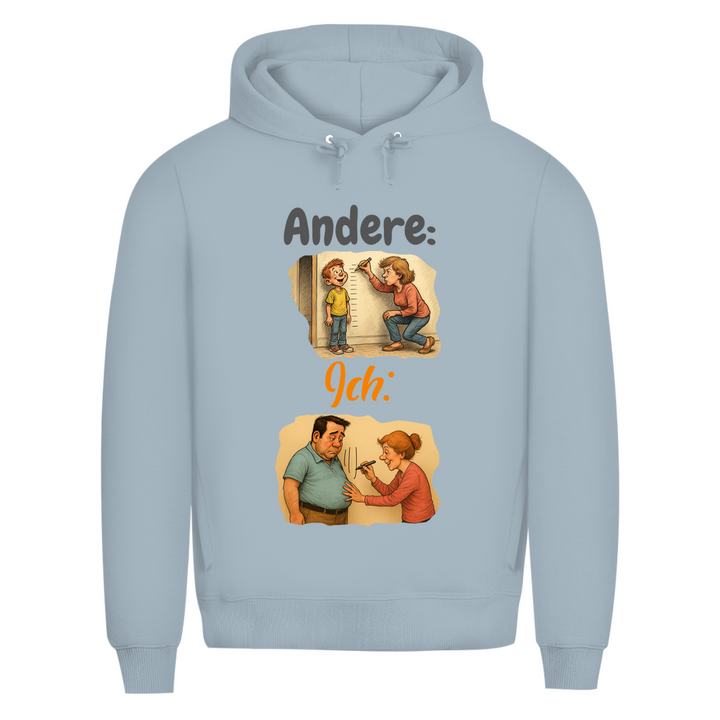 Andere wachsen, ich werde rund