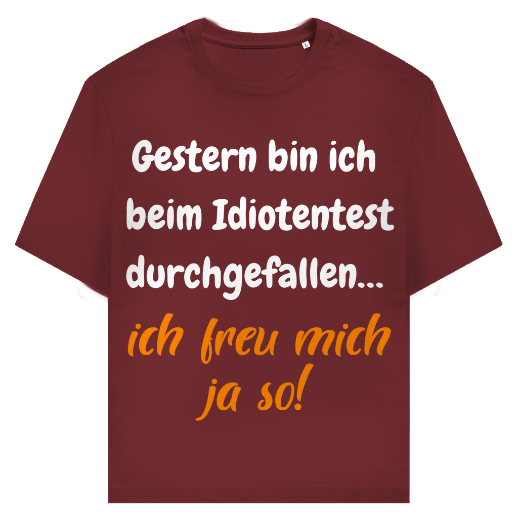 Idiotentest: gescheitert, juhu!