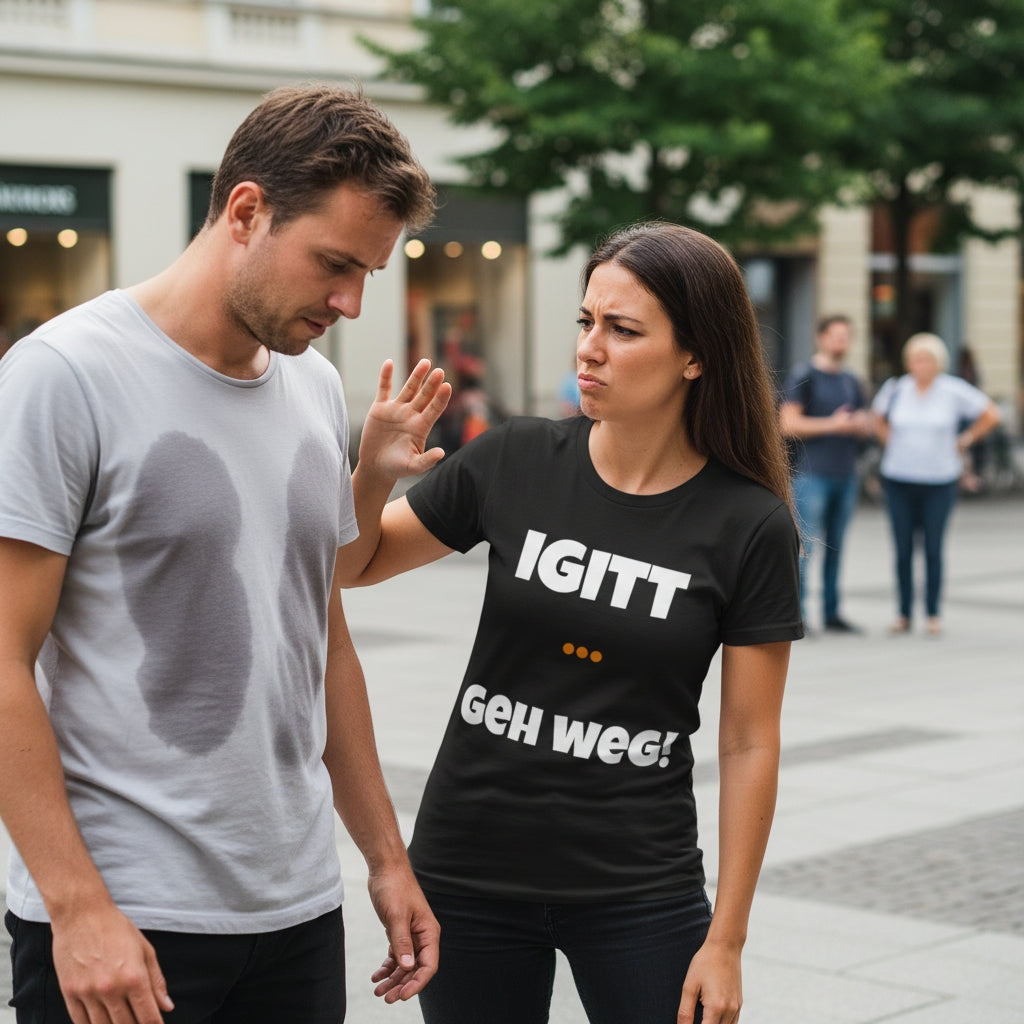Abstand halten, bitte!
