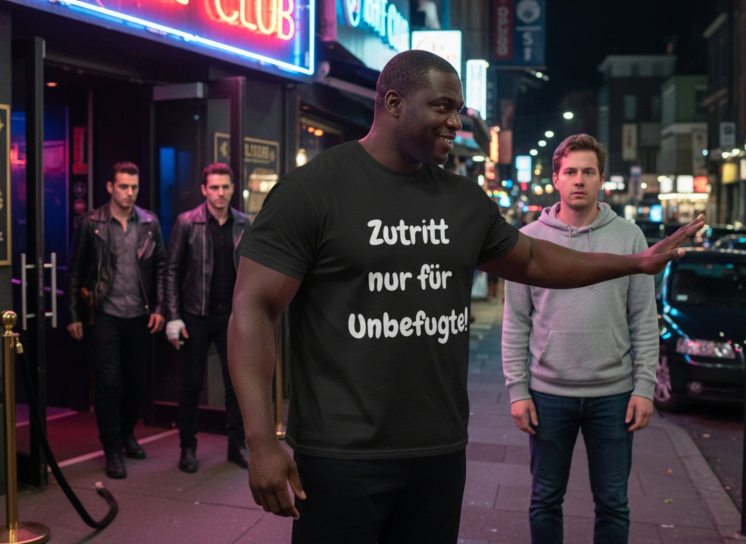 Achtung: Zutritt nur ohne Erlaubnis