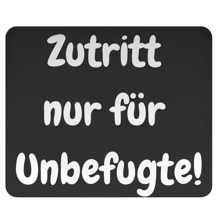 Hier dürfen nur die Falschen rein