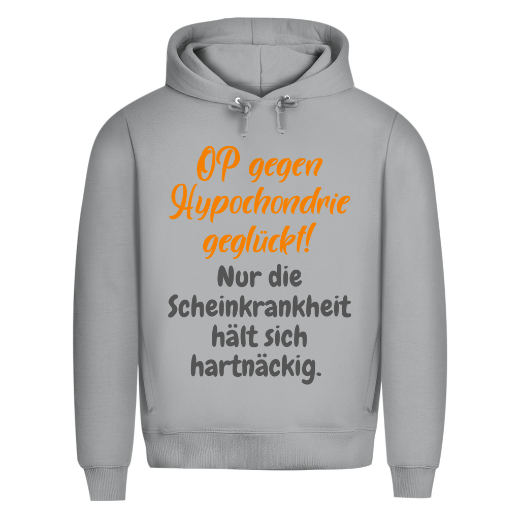 Arzt happy, Patient panisch