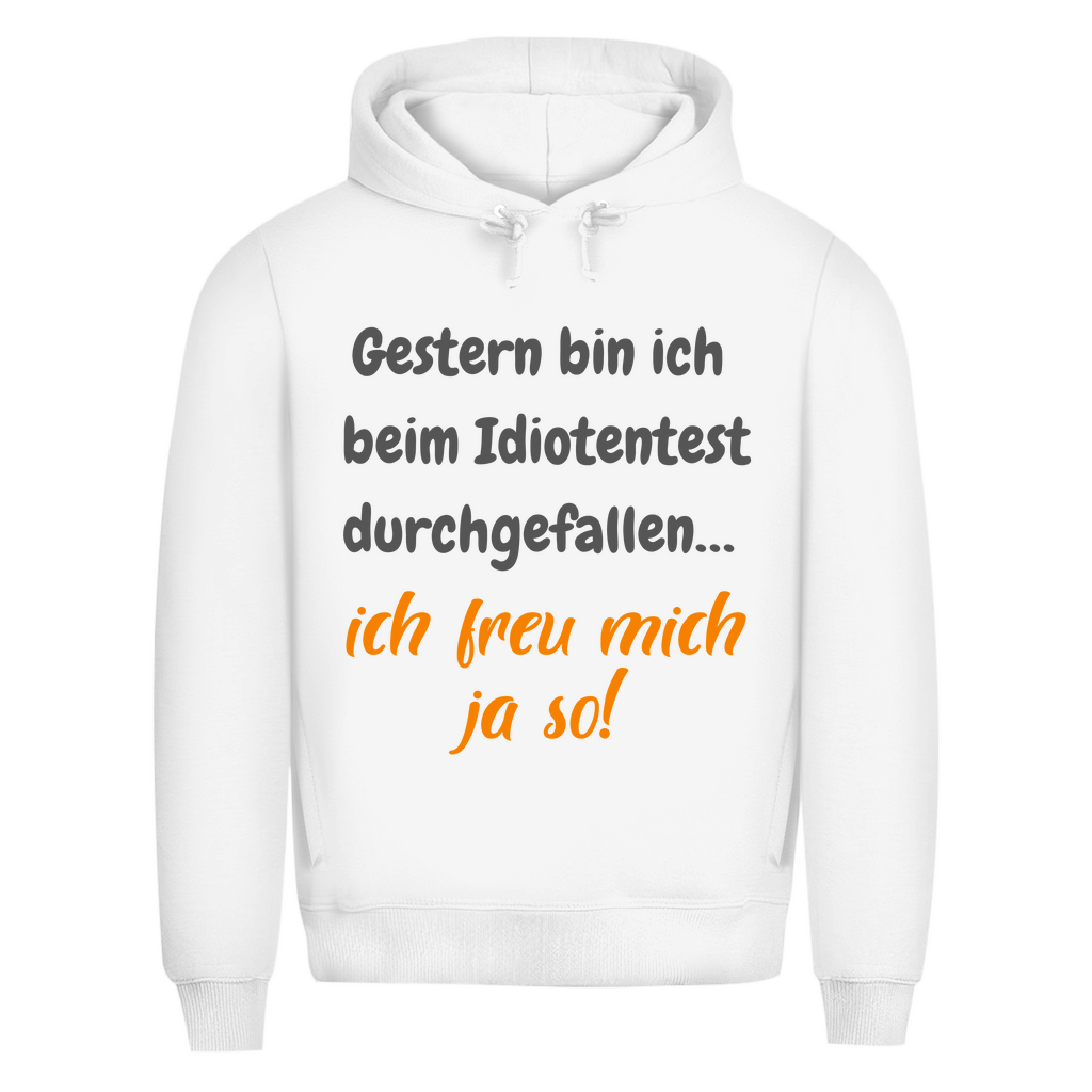 Dümmlich, glücklich, gut gelaunt