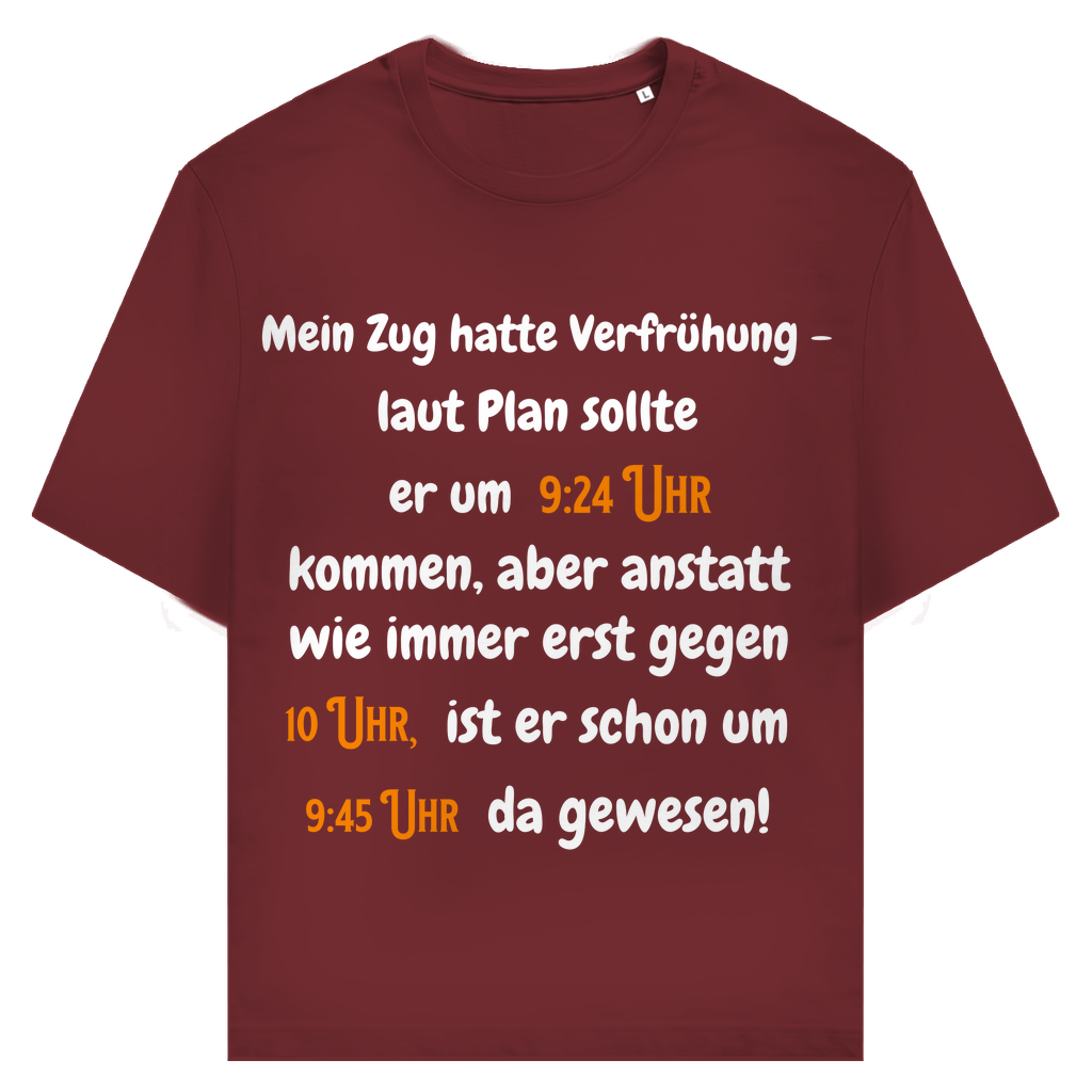 Verfrühung: nur 21 Min zu spät