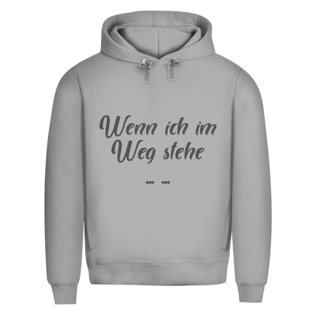 Ich bin im Weg – Schubs!