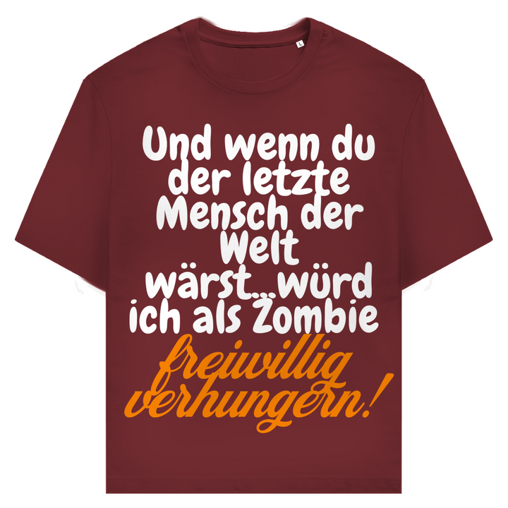 Apokalypse-Menü: du stehst nicht drauf