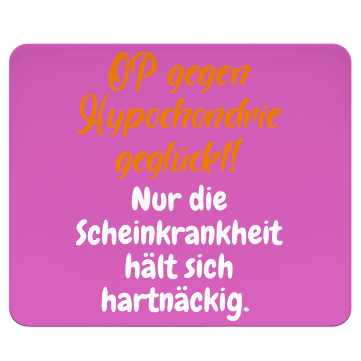 Patient gesund, Vorstellungskraft krank