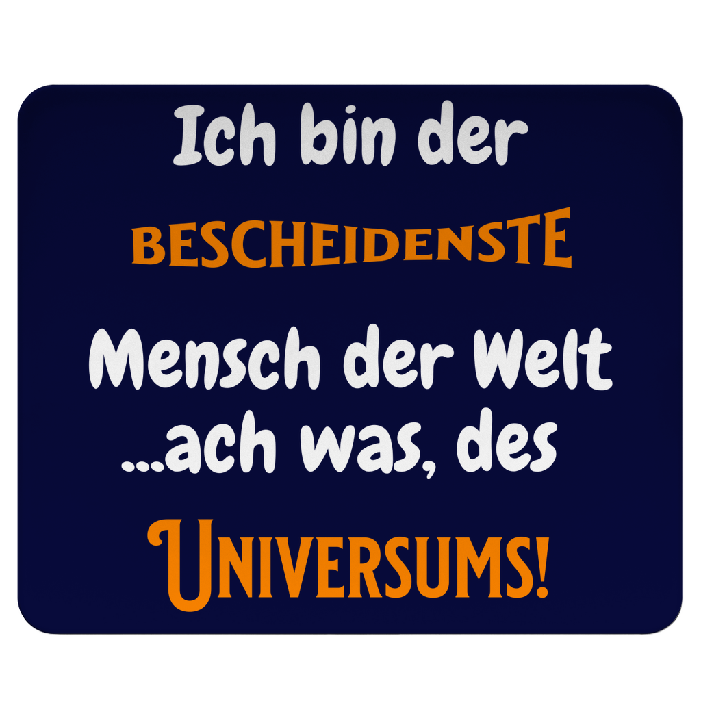 Perfekt für bescheidene Genies