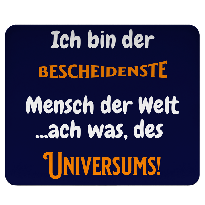 Perfekt für bescheidene Genies
