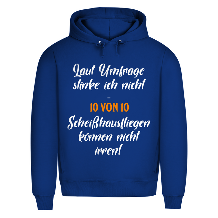 Umfrage sagt: ich stinke nicht