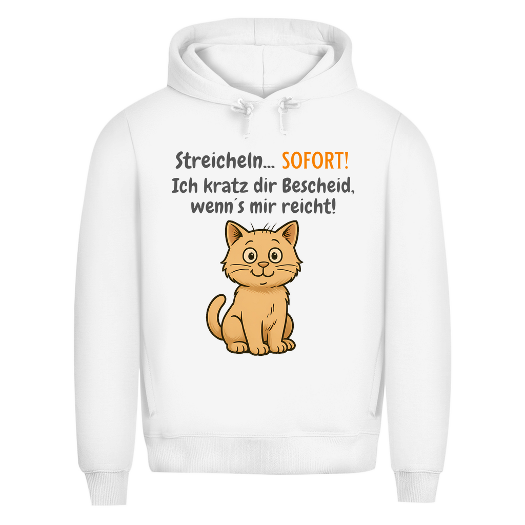 Streichel mich – aber zackig!