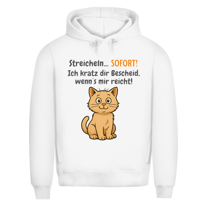 Streichel mich – aber zackig!