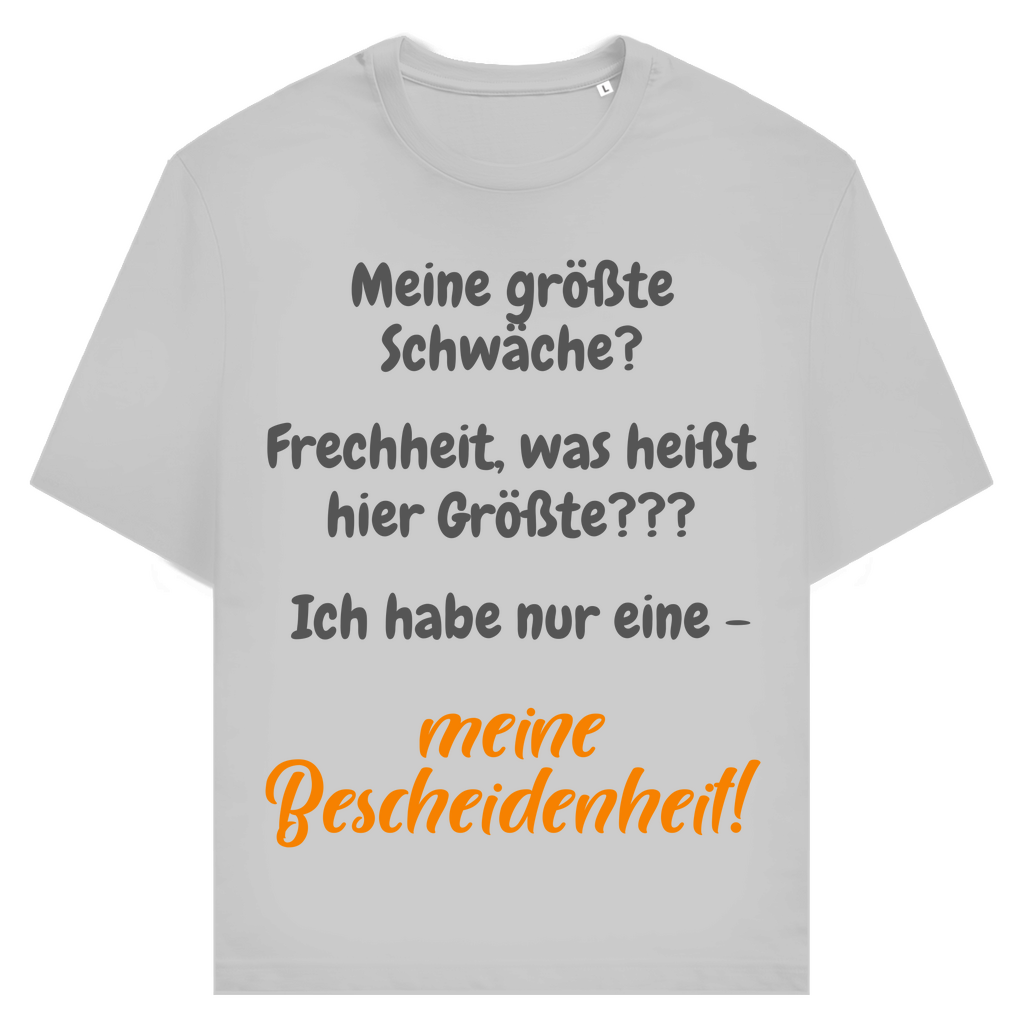 Größte Schwäche? Bescheidenheit.