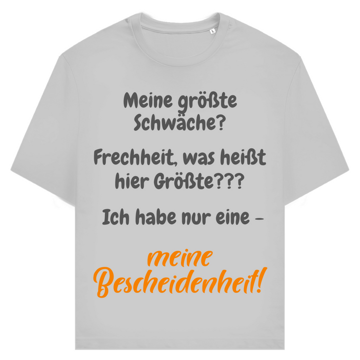 Größte Schwäche? Bescheidenheit.