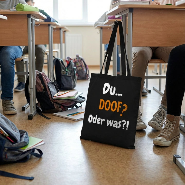 Kurze Frage: doof?