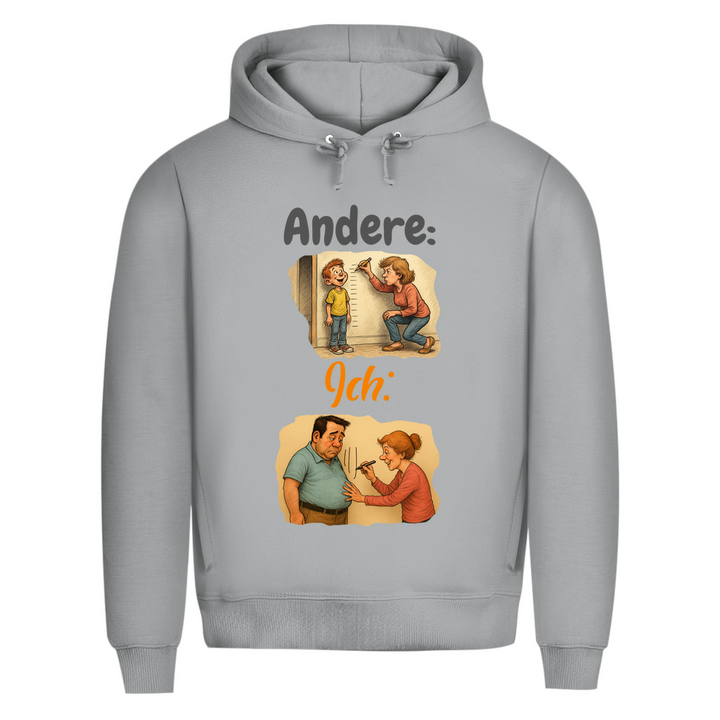Andere wachsen, ich werde rund