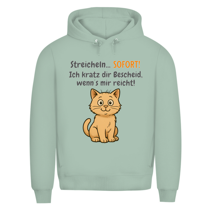 Streichel mich – aber zackig!