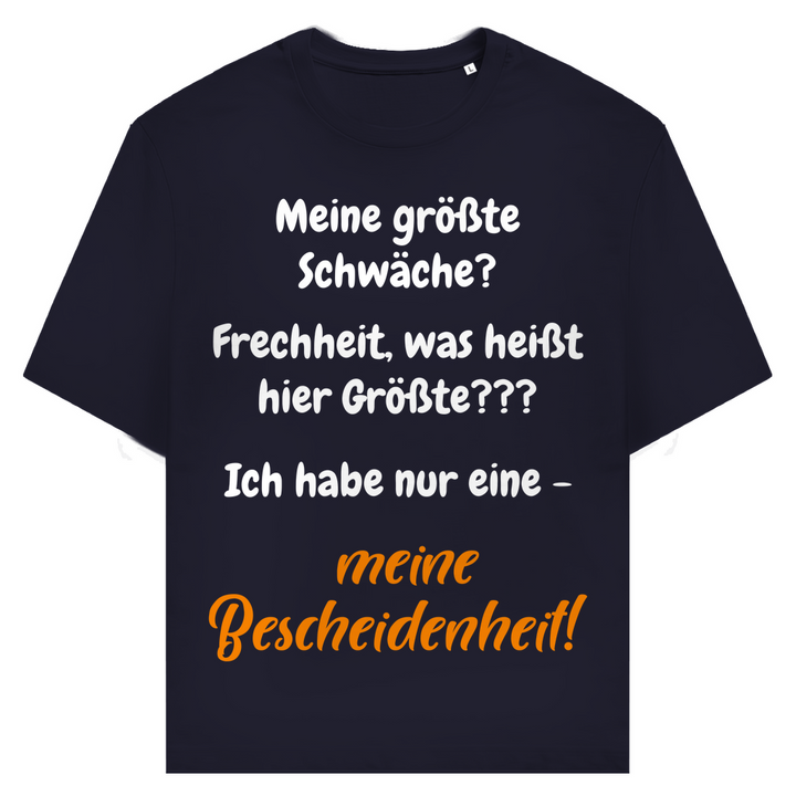 Größte Schwäche? Bescheidenheit.