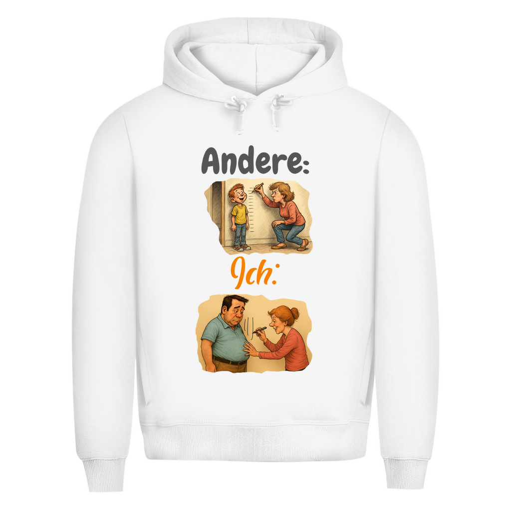 Andere wachsen, ich werde rund