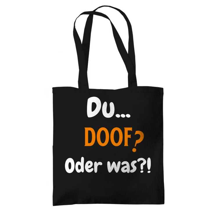 Kurze Frage: doof?