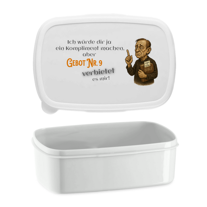 Lunchbox für moralisch Überlegene