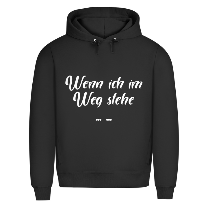 Ich bin im Weg – Schubs!