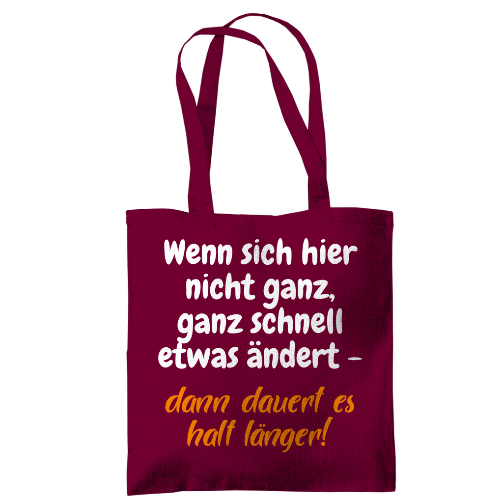Ganz schnell – oder länger