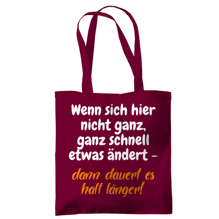 Ganz schnell – oder länger