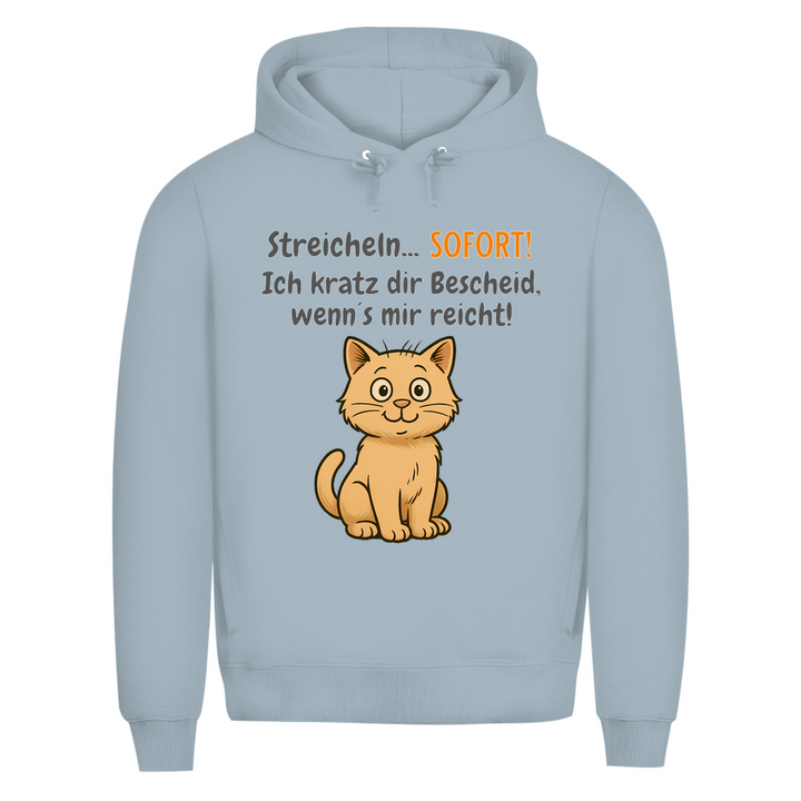 Streichel mich – aber zackig!