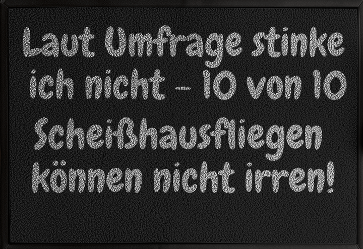 Wissenschaftlich bewiesen: kein Mief