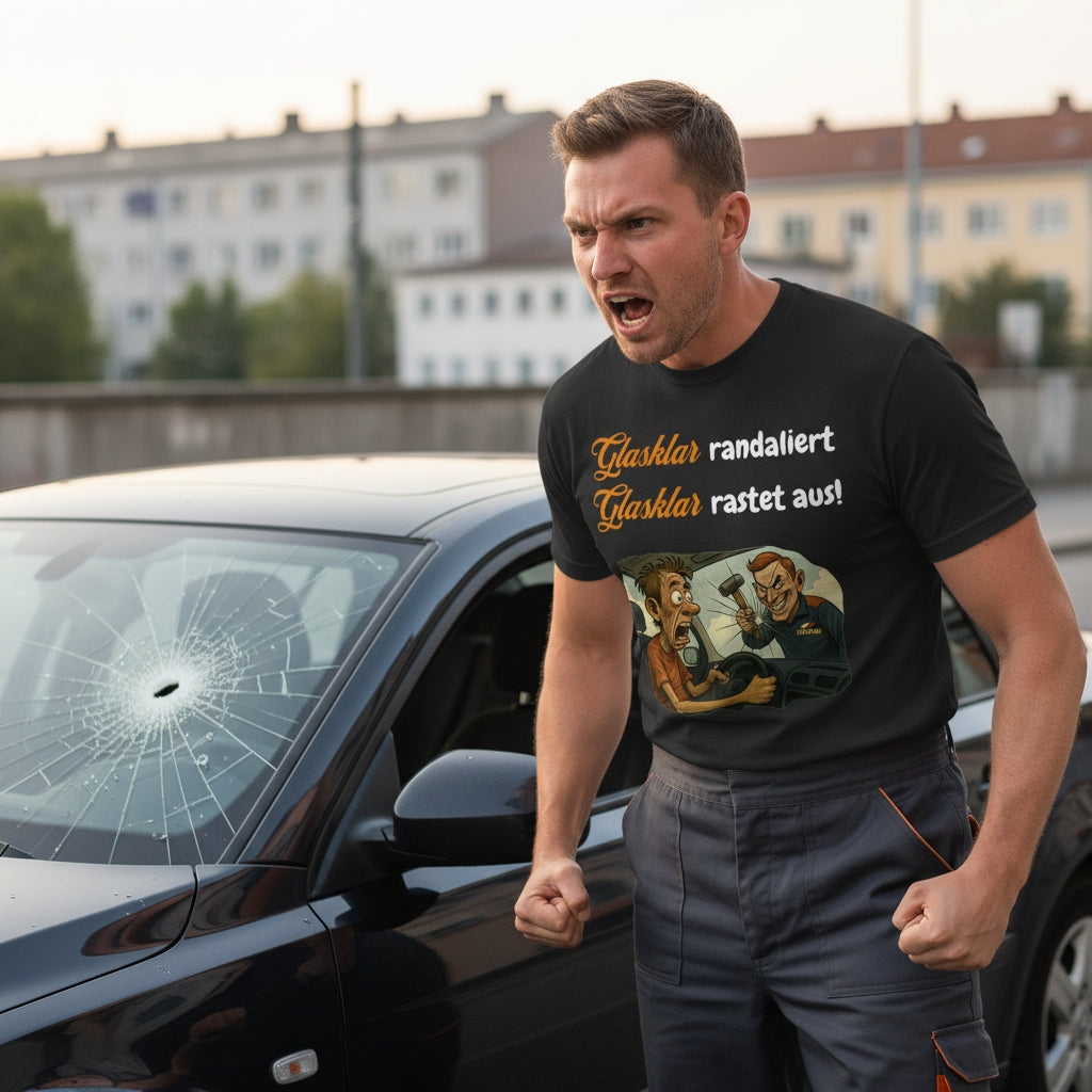 Glasklar randaliert!