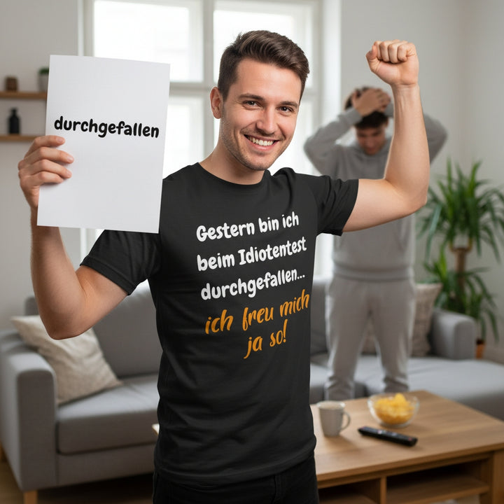 Idiotentest: gescheitert, juhu!