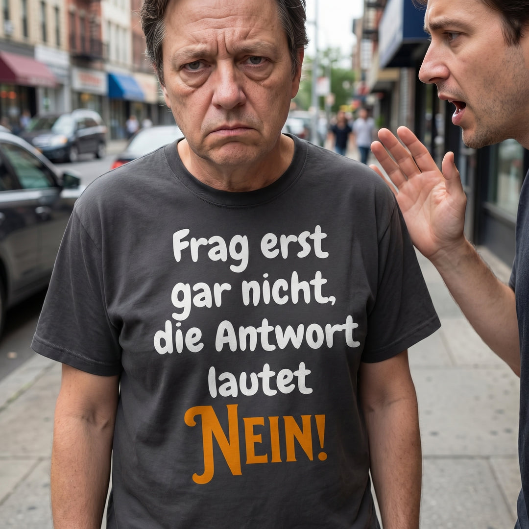 Vorne Nein, hinten auch