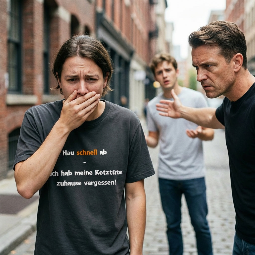 Abgang, bevor’s hochkommt