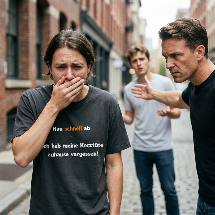 Abgang, bevor’s hochkommt