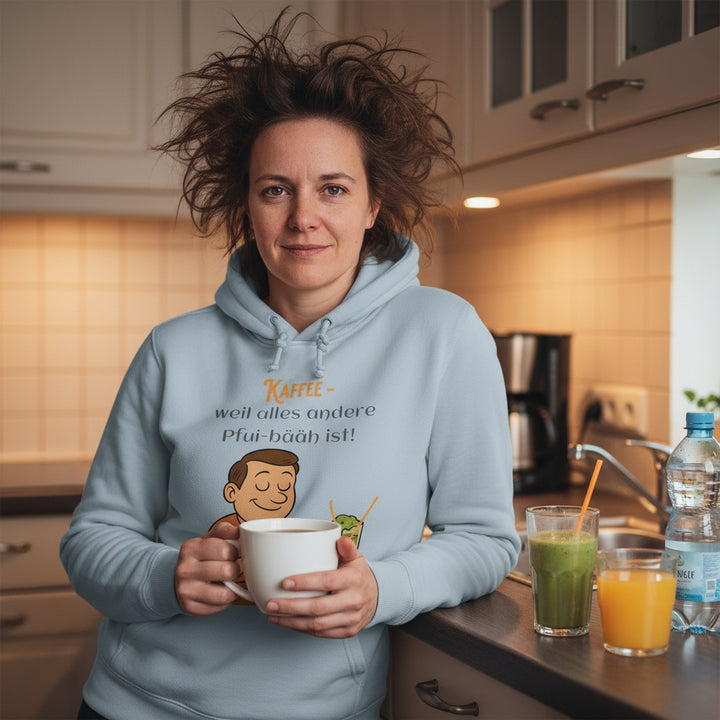 Kaffee statt grünem Schleim