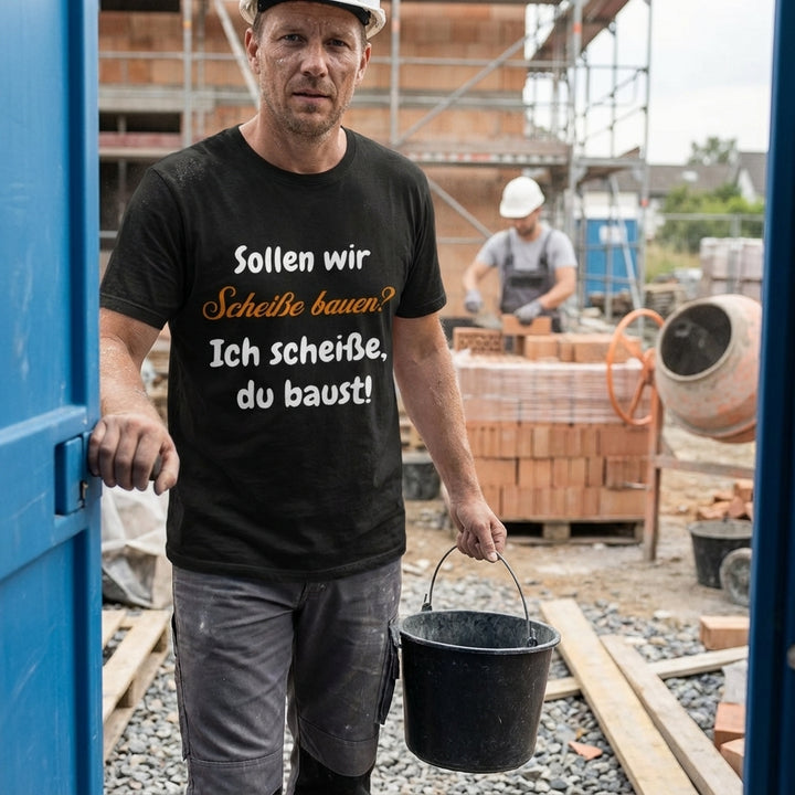 Projektleitung: Ich scheiße, du baust