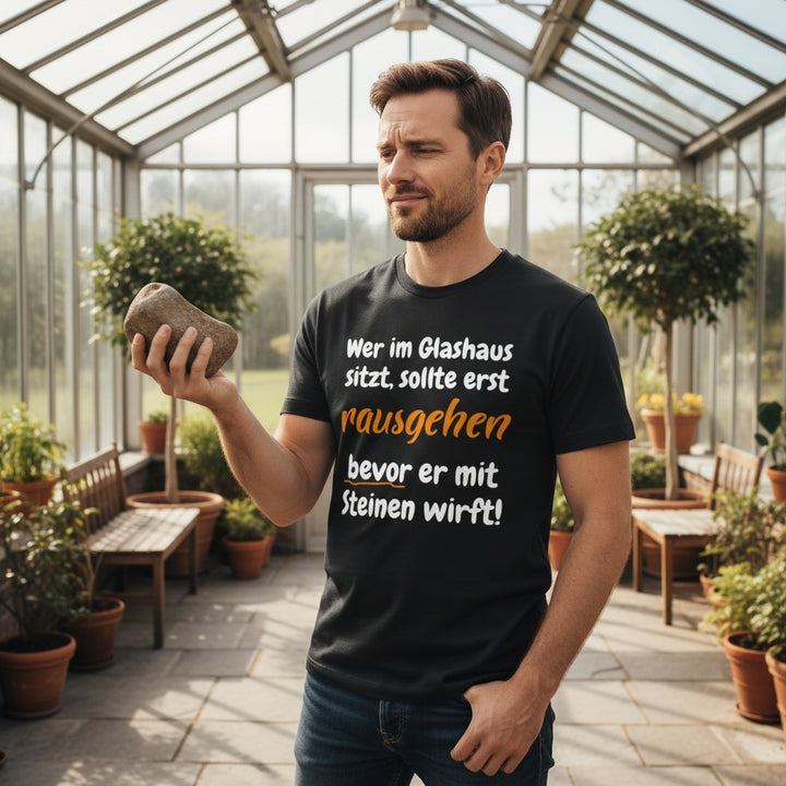 Steiniger Humor mit Durchblick