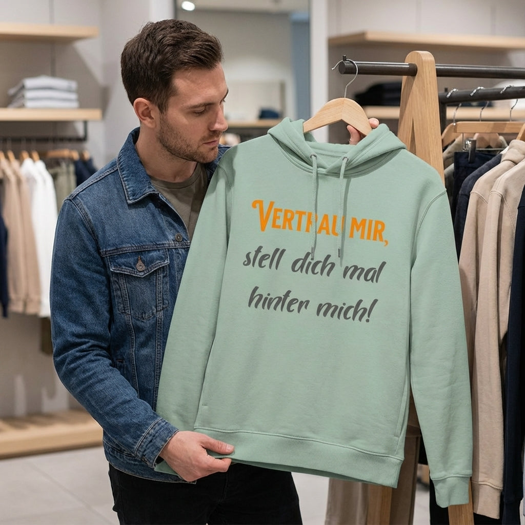 Nicht vordrängeln. Hinten stürmt’s